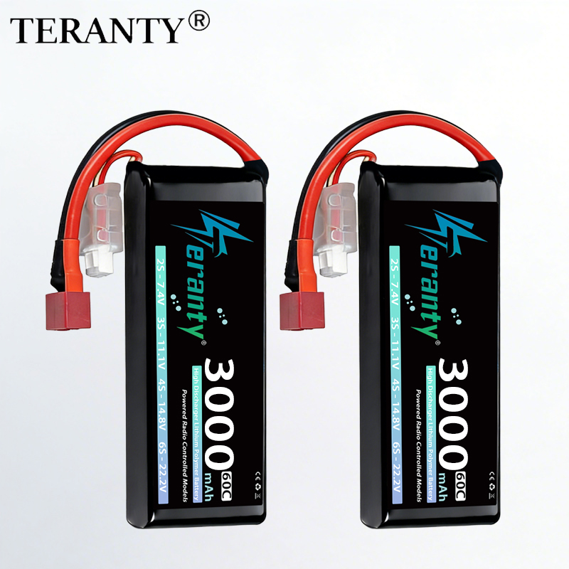 Drone Battery Plate - TERANTY 2S 3000mAh Lipo Pil 7.4V