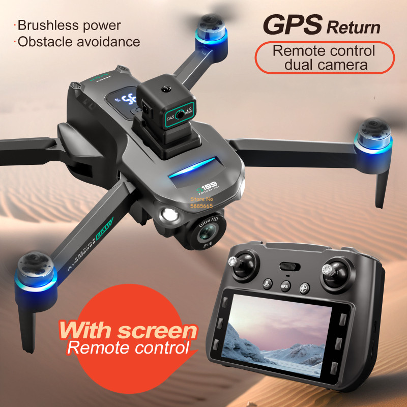 Drone Battery Case - 8K Çift Kamera 5G WIFI FPV