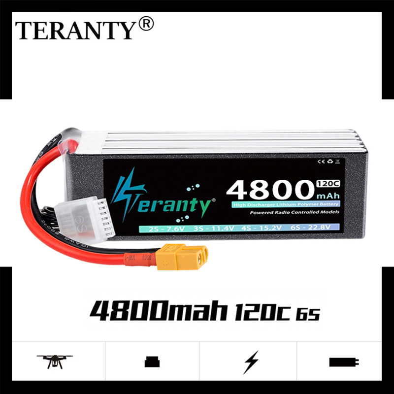 Drone Battery Plate - TERANTY 6S 4800mAh Lipo Pil 22.8V
