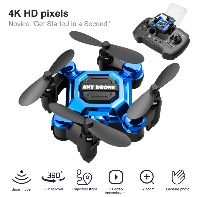 Drone Battery Smart - 4K Kamera HD RC Drone Katlama
