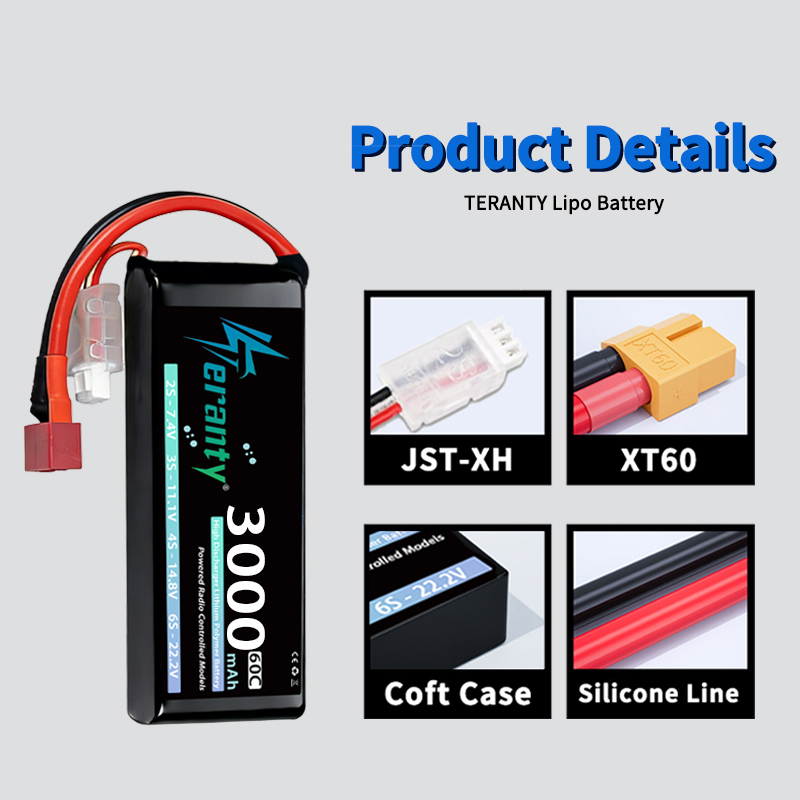 TERANTY 2S 3000mAh Lipo Pil 7. - Drone Battery Plate incelemesi ve fiyatı