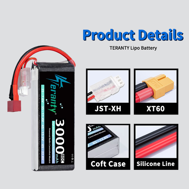 TERANTY 2S 3000mAh Lipo Pil 7. - Drone Battery Plate incelemesi ve fiyatı