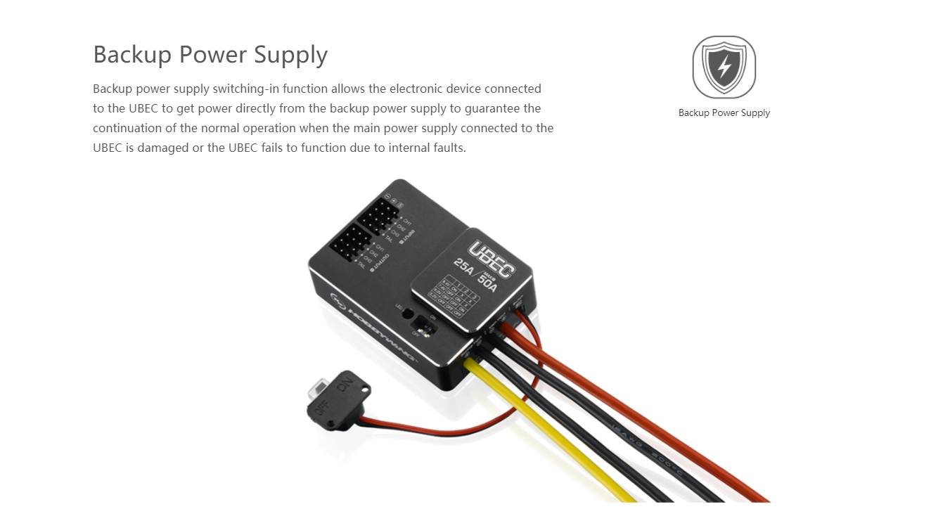 Hobbywing UBEC 25A 3-18S 10A 2 - Drone Battery High Voltage incelemesi ve fiyatı