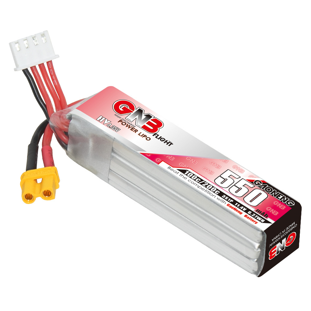 GNB HV 11.4V 550mAh 100C/200C  - Drone Battery 3S incelemesi ve fiyatı