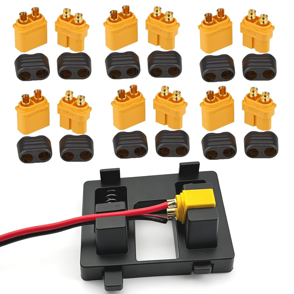 XT60 Konnektör Fişi, Kılıflı D - Drone Battery Connector incelemesi ve fiyatı