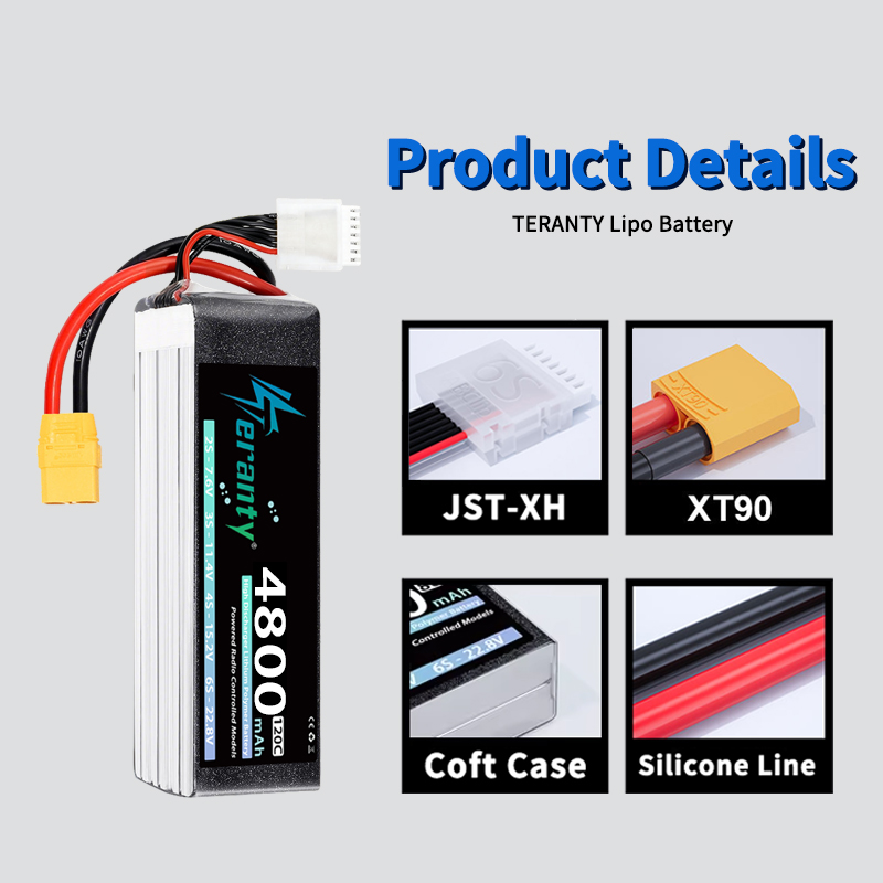 TERANTY 6S 4800mAh Lipo Pil 22 - Drone Battery Plate incelemesi ve fiyatı