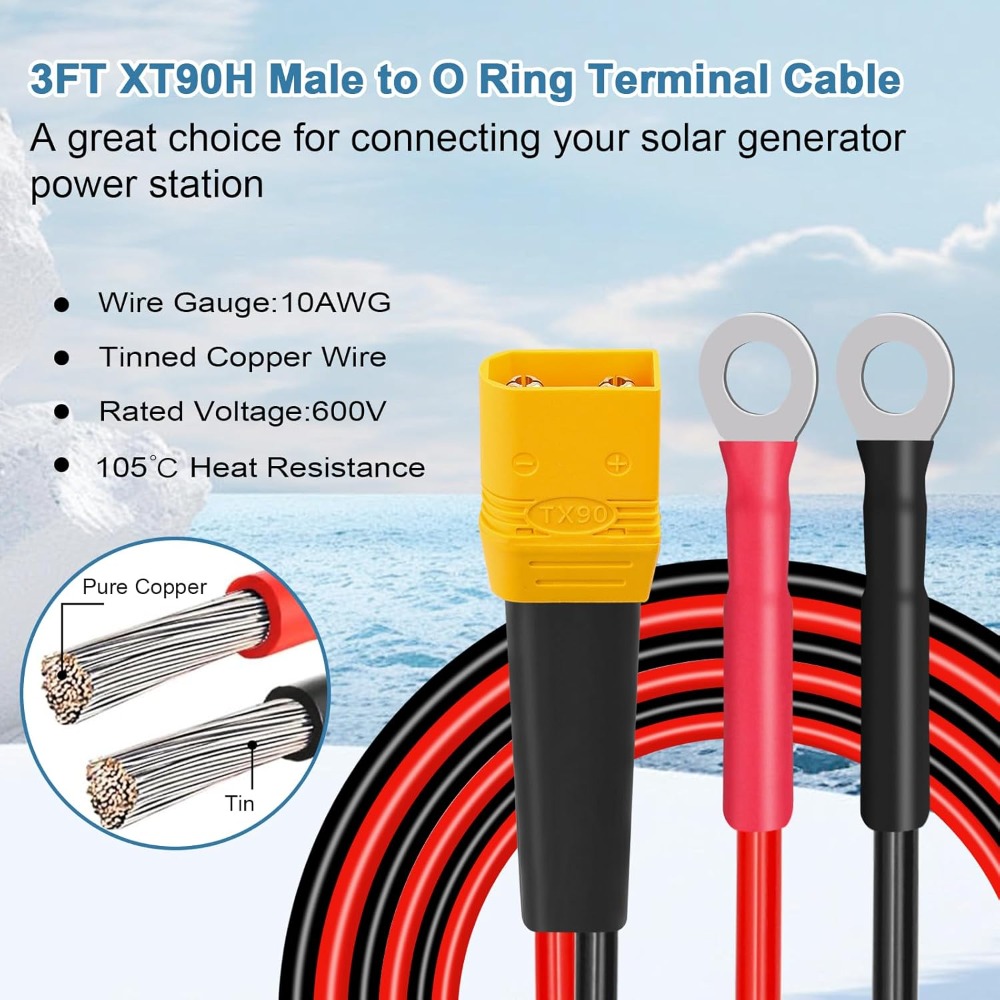 XT90 - O Ring Terminal Kablosu - Drone Battery Connector incelemesi ve fiyatı
