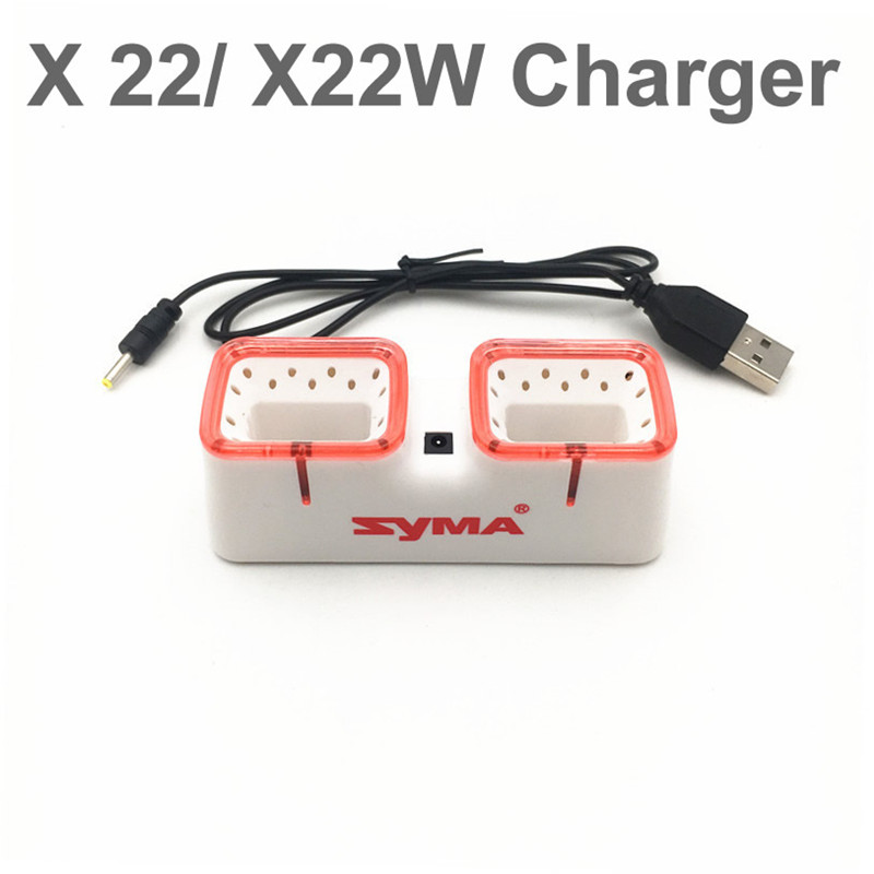 Syma X22 X22W Drone pilleri iç - Drone Battery Balance Charger incelemesi ve fiyatı