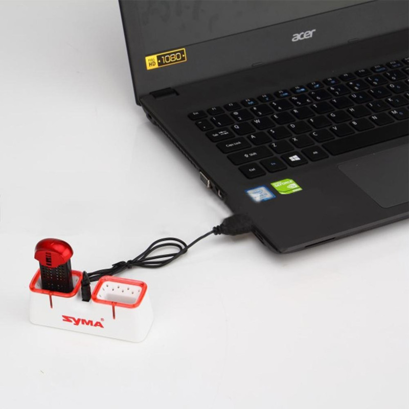 Syma X22 X22W Drone pilleri iç - Drone Battery Balance Charger incelemesi ve fiyatı