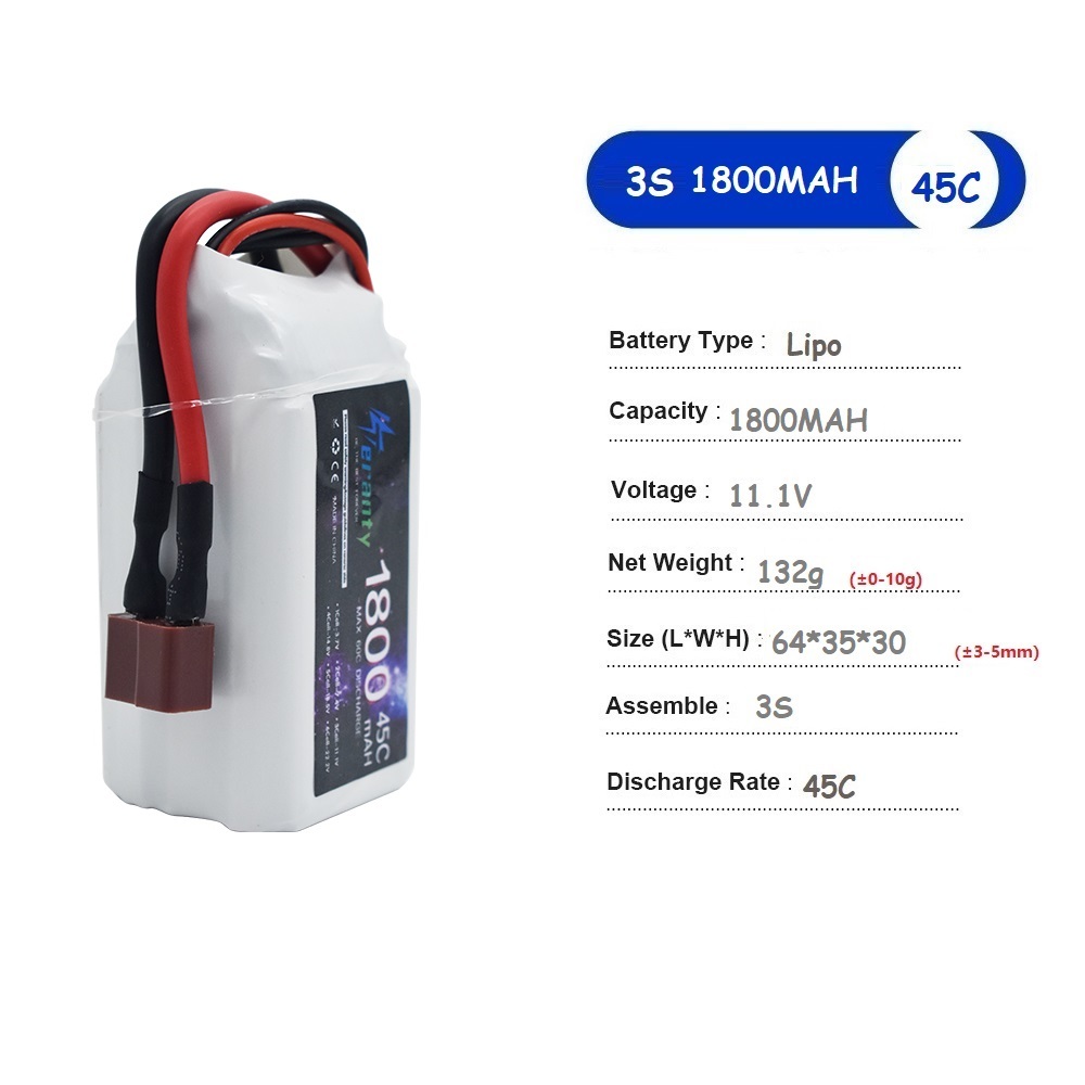 11.1V LiPo Pil 3S 1500mah 1800 - Drone Battery 3S incelemesi ve fiyatı