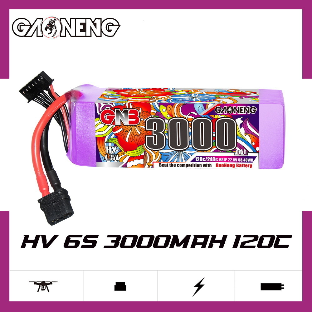 GNB Lipo Pil 6S 22.8V 3000mAh  - Drone Battery 6S incelemesi ve fiyatı